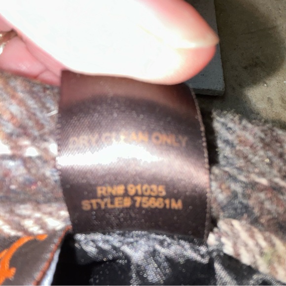 Ashley Stewart Women's Plaid Wool Blend Lined Pea Coat With Belt, Size 2X - Picture 11 of 11